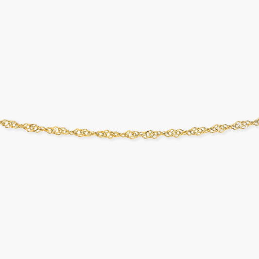 Cadena de oro 18K 40 cm