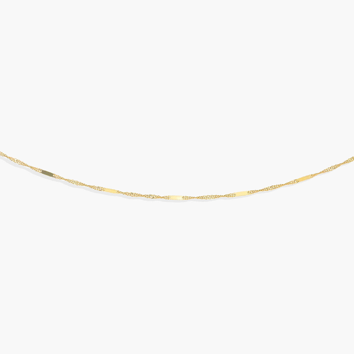 Cadena de oro 18K 40 cm