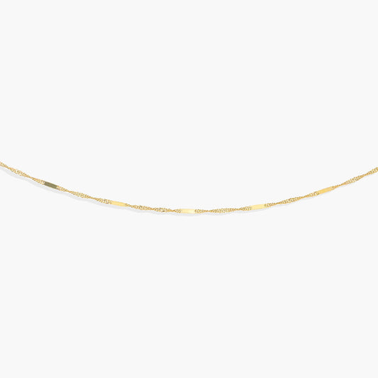 Cadena de oro 18K 40 cm