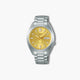 Reloj Seiko 5 Sports SRPL59K1 automático acero esfera dorada