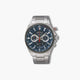 Reloj Seiko Neo Sportss SSB407P1 cronógrafo acero esfera azul