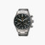 Reloj Seiko SSB447P1 cronógrafo acero esfera negra