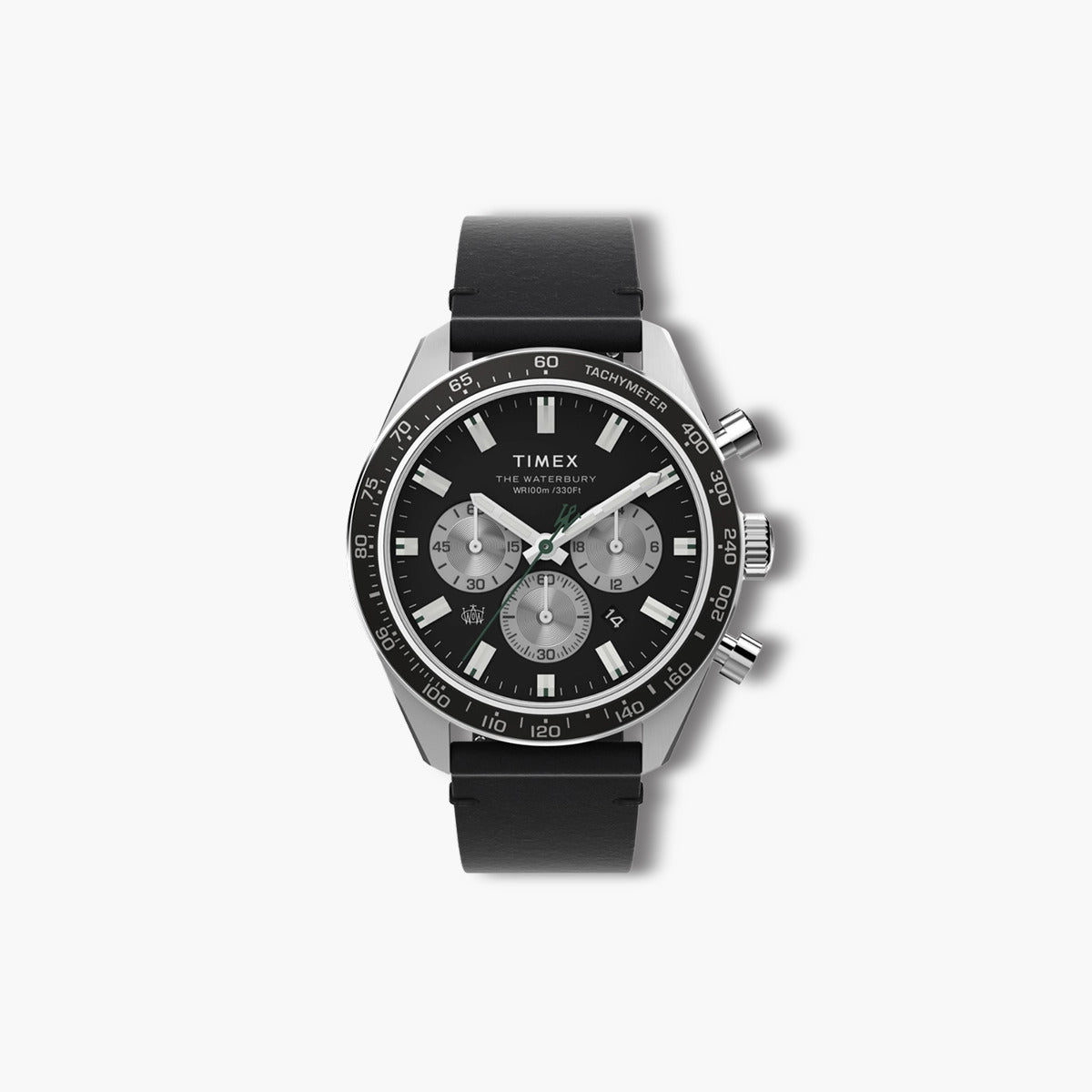Reloj Timex Waterbury TW2V42500 piel negra esfera negra