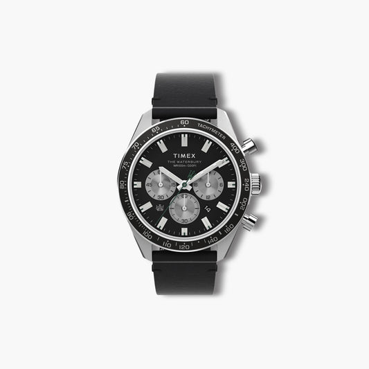Reloj Timex Waterbury TW2V42500 piel negra esfera negra
