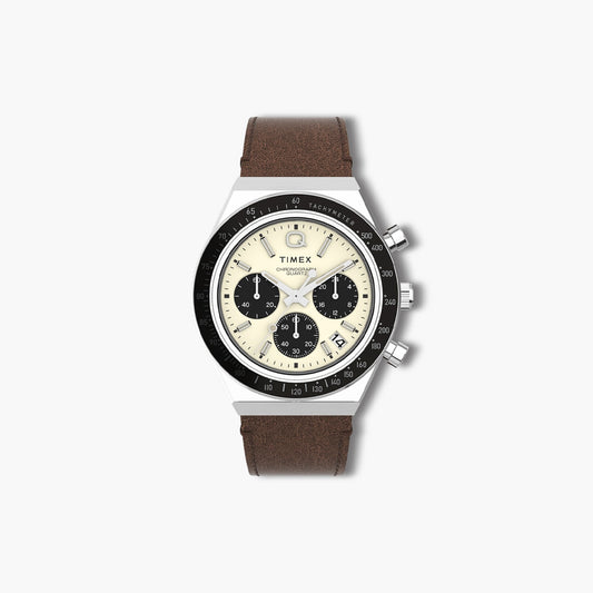 Reloj Timex Q Timex TW2V42800 cronógrafo beige