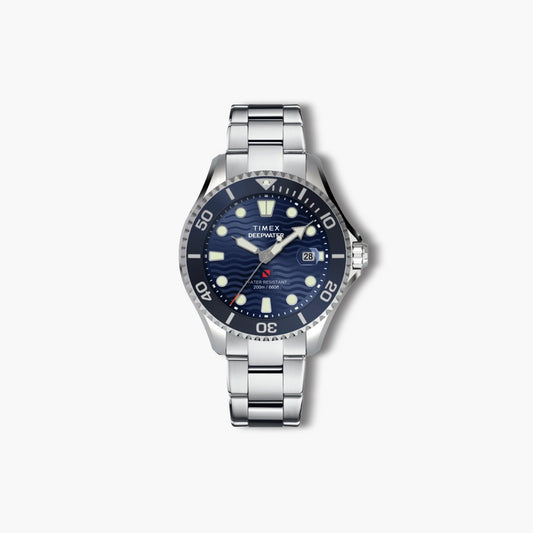 Reloj Timex Deepwater Reef TW2W81900 acero esfera azul