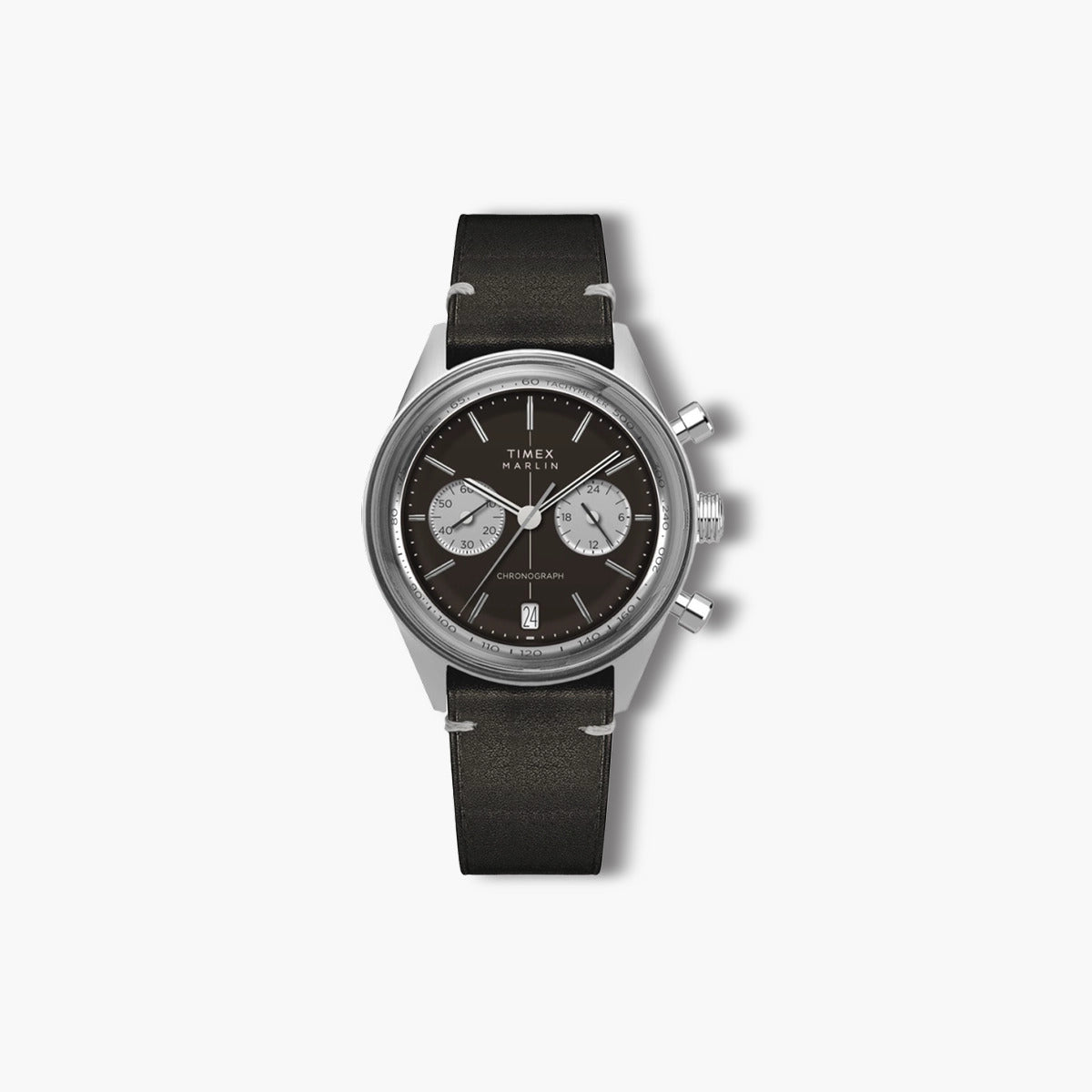 Reloj Timex Marlin TW2Y24700 cronógrafo acero esfera azul