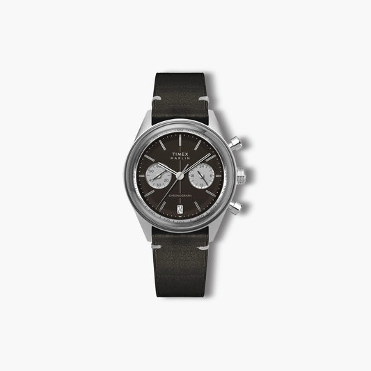 Reloj Timex Marlin TW2Y24700 cronógrafo acero esfera azul