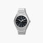 Reloj Timex Q Timex TW2Y25000 acero esfera negra