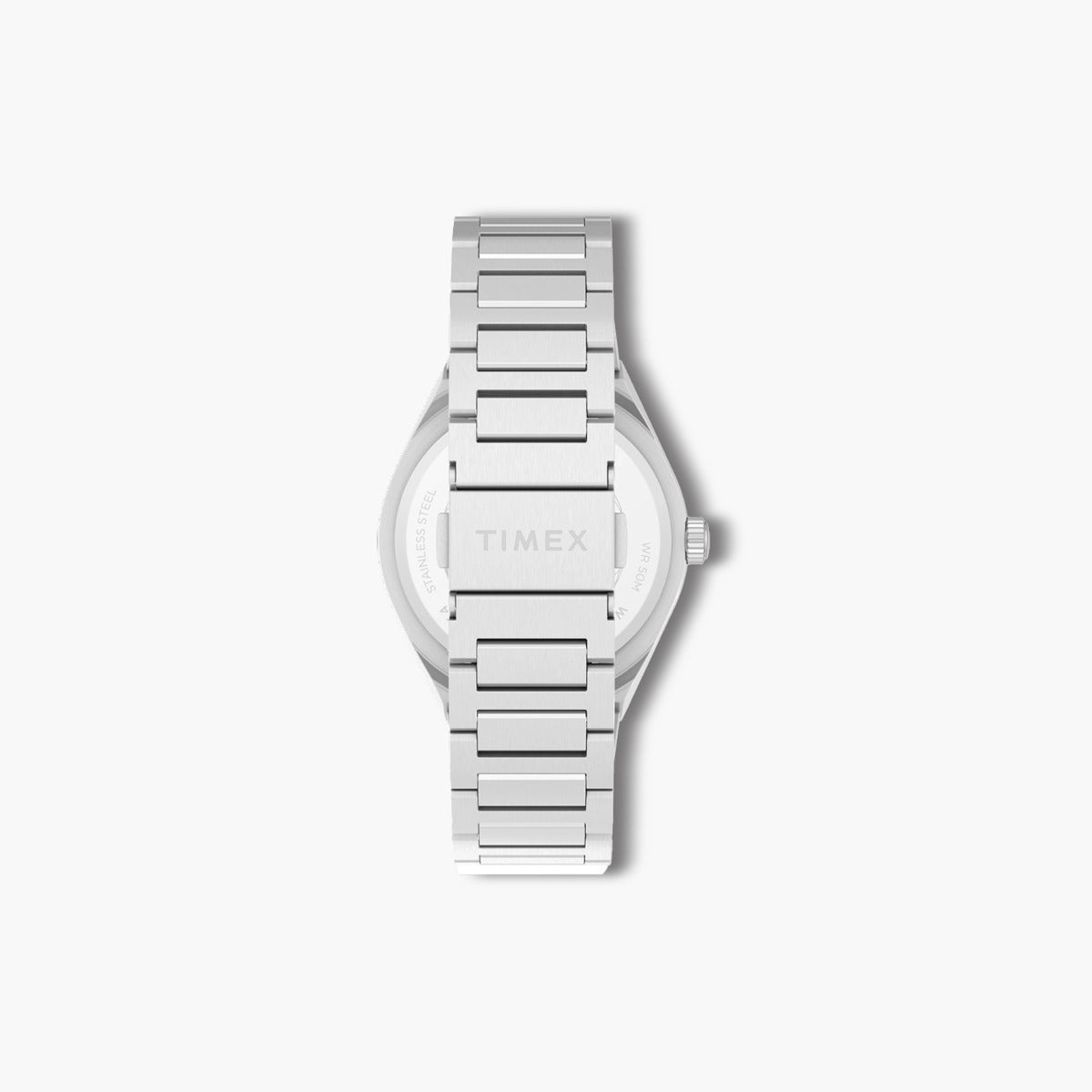 Reloj Timex Q Timex TW2Y25000 acero esfera negra
