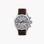 Reloj Timex Waterbury TW2Y38700 piel marrón esfera plateada