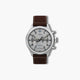 Reloj Timex Waterbury TW2Y38700 piel marrón esfera plateada