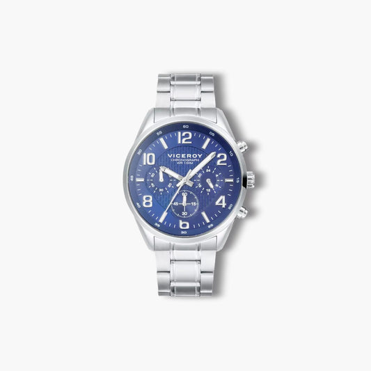 Reloj Viceroy Heat 401017-35 cronógrafo acero esfera azul