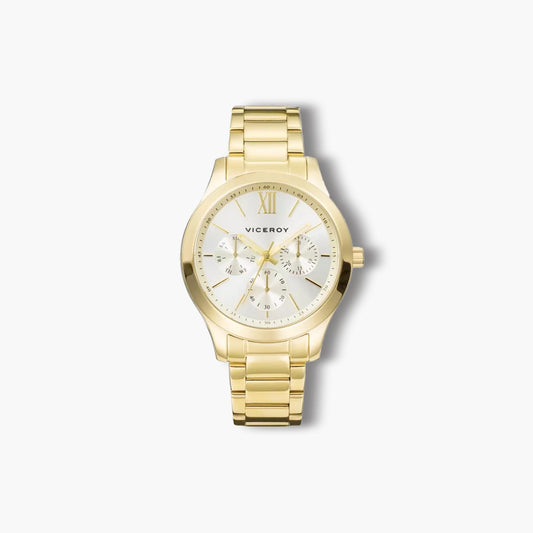Reloj Viceroy Chic 401070-93 bicolor acero dorado esfera gris