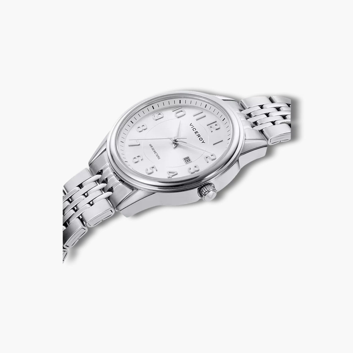Reloj Viceroy Clásicos 401072-05 acero esfera blanca