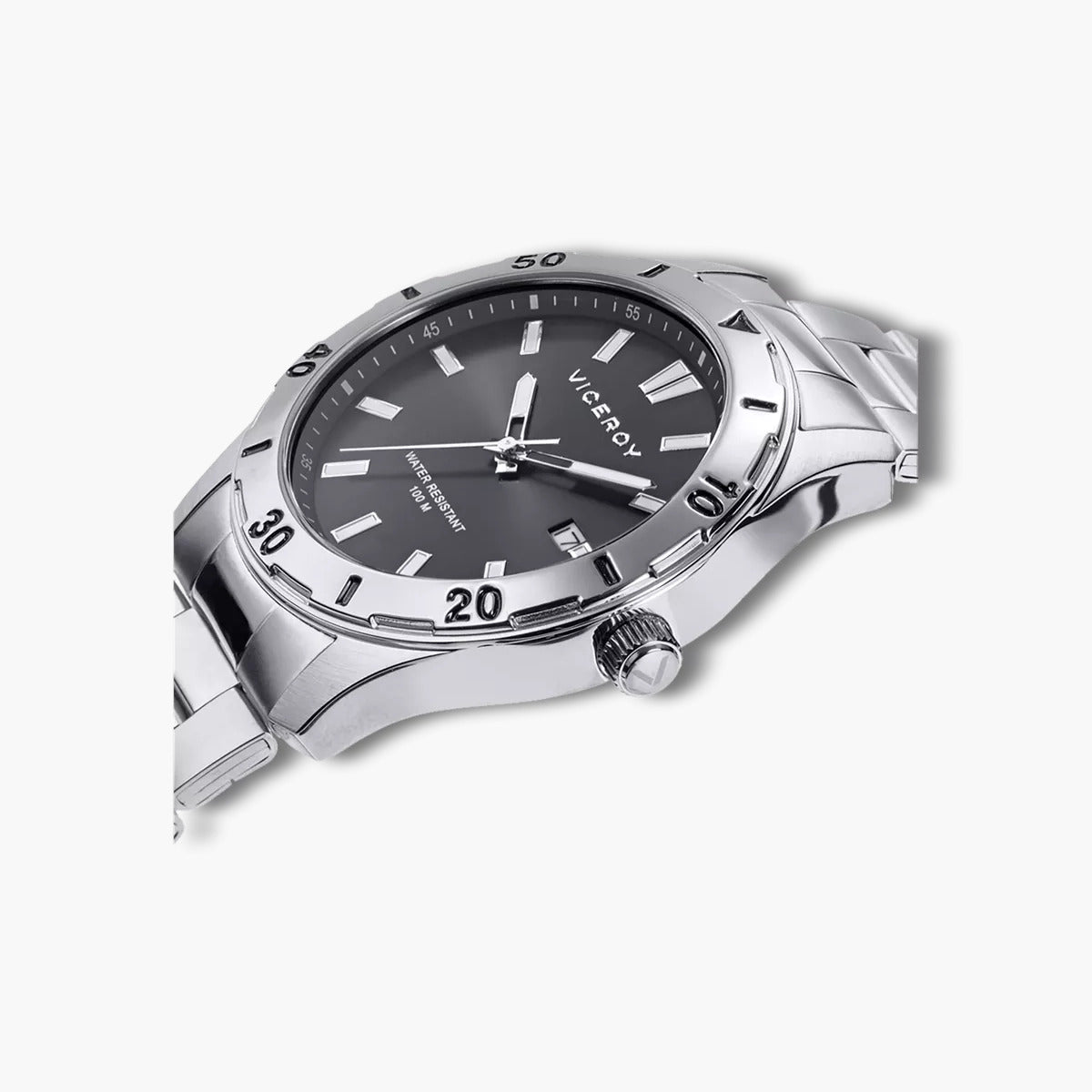 Reloj Viceroy Heat 401131-57 cronógrafo acero esfera negra