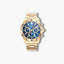 Reloj Viceroy Heat 401135-36 cronógrafo dorado y azul