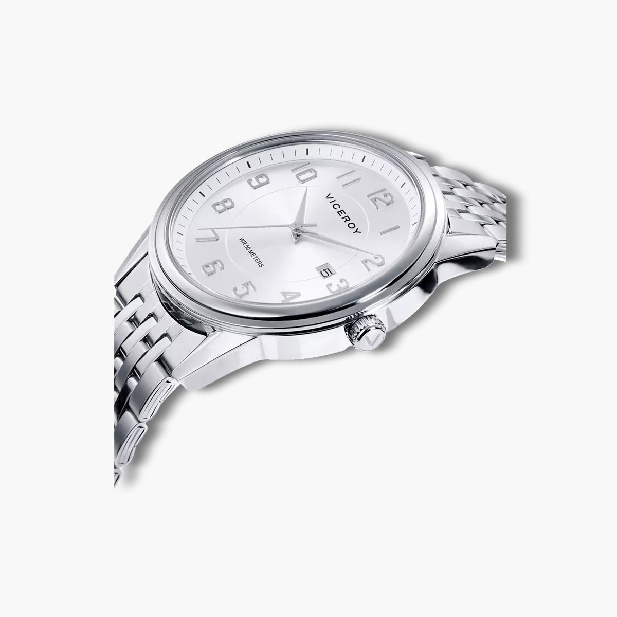 Reloj Viceroy Clásicos 401151-05 acero esfera blanca