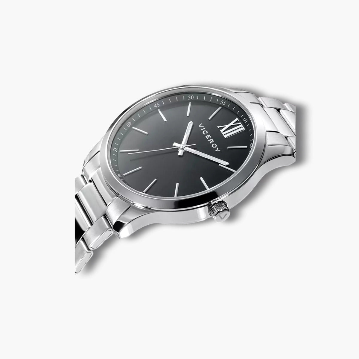 Reloj Viceroy Magnum 401185-53 acero esfera negra