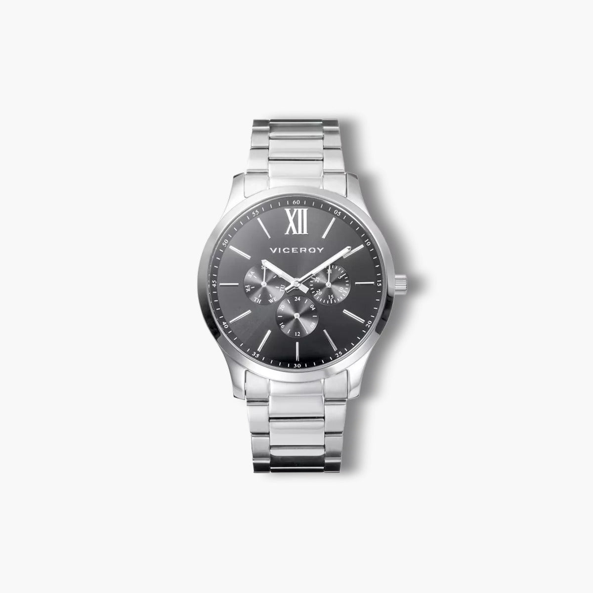 Reloj Viceroy Magnum 401187-53 acero esfera negra
