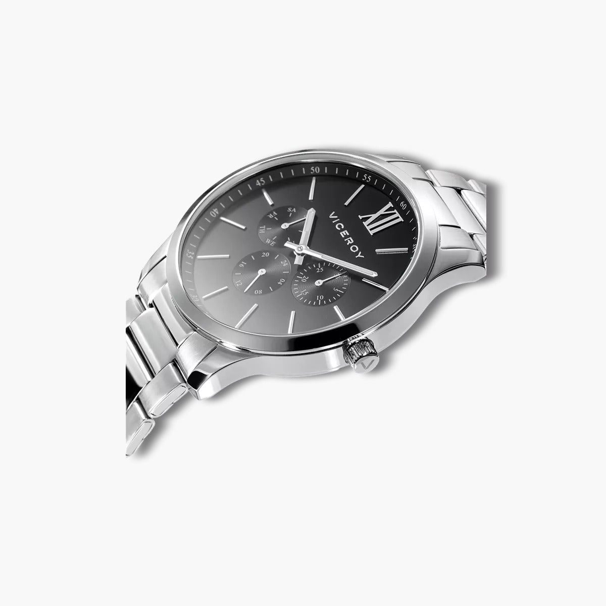 Reloj Viceroy Magnum 401187-53 acero esfera negra