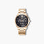 Reloj Viceroy Magnum 401187-93 acero dorado esfera negra
