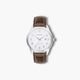 Reloj Viceroy Clásicos 401207-05 piel marrón esfera blanca