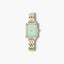 Reloj Viceroy Kiss 401220-67 acero dorado esfera verde