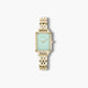 Reloj Viceroy Kiss 401220-67 acero dorado esfera verde