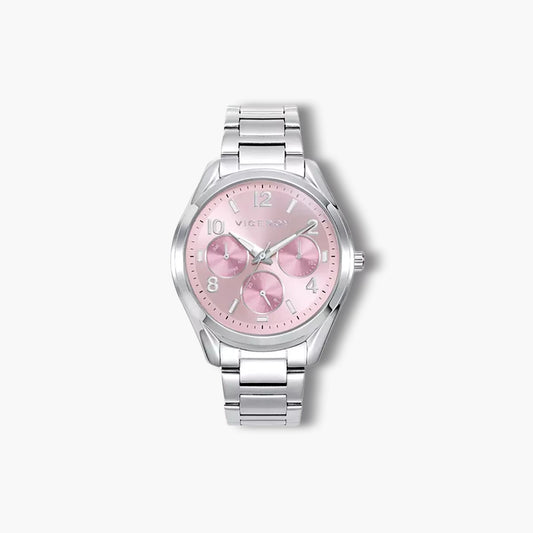 Reloj Viceroy Chic 401224-75 acero esfera rosa