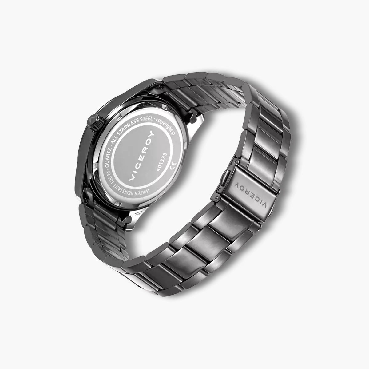 Reloj Viceroy Magnum Style 401333-15 acero esfera negra