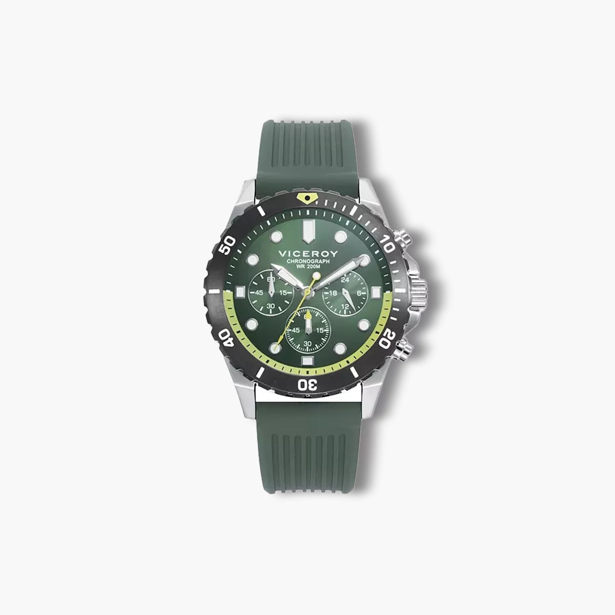 Reloj Viceroy Heat 401369-67 cronógrafo esfera verde