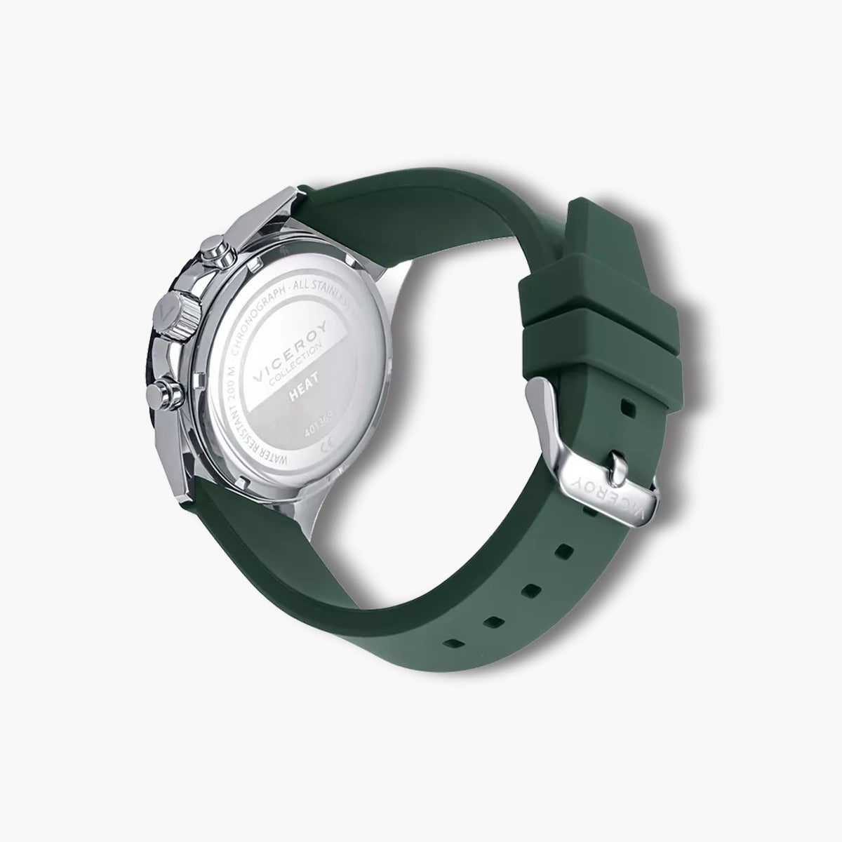 Reloj Viceroy Heat 401369-67 cronógrafo esfera verde