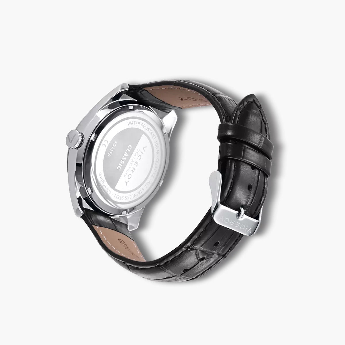 Reloj Viceroy Classic 401375-67 piel negra esfera verde