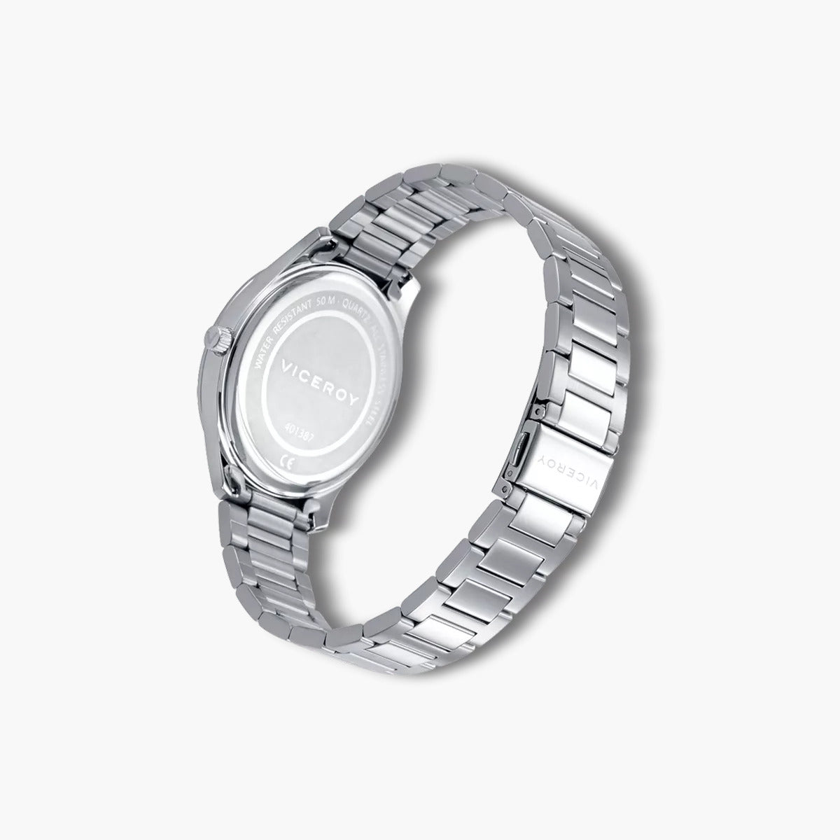 Reloj Viceroy Grand 401387-07 acero esfera blanca