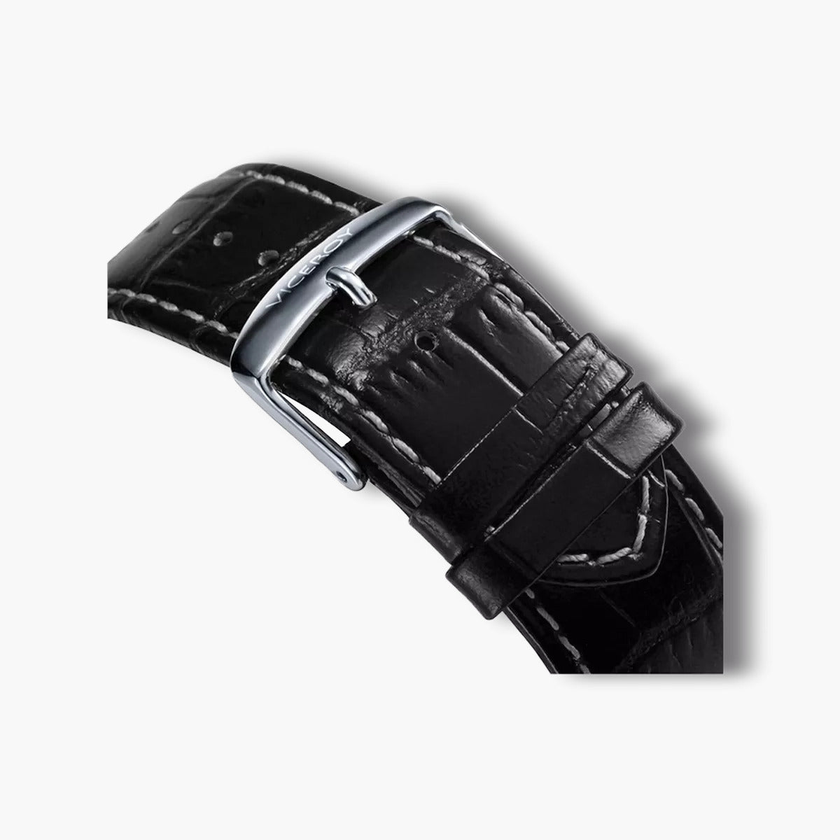 Reloj Viceroy Magnum 40347-55 piel negra esfera negra