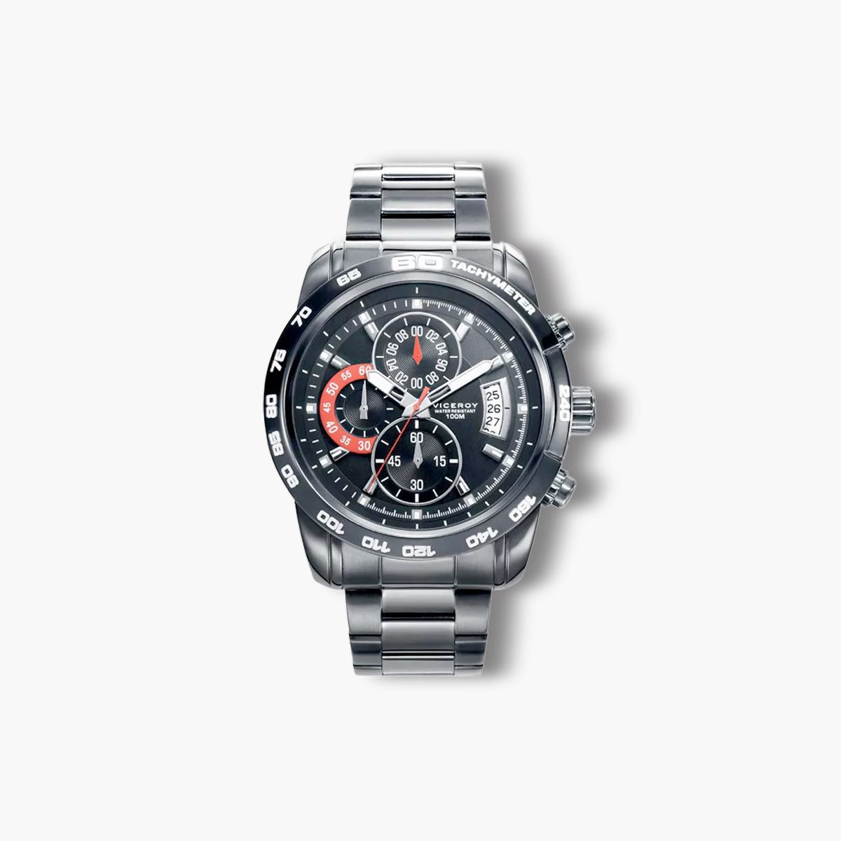 Reloj Viceroy Heat 40421-59 cronógrafo negro y dorado