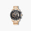 Reloj Viceroy Heat 40421-97 cronógrafo dorado esfera negra