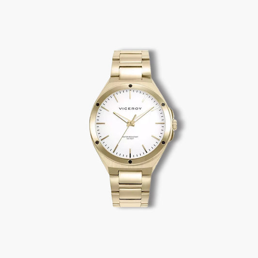 Reloj Viceroy Dress 41141-07 acero esfera blanca