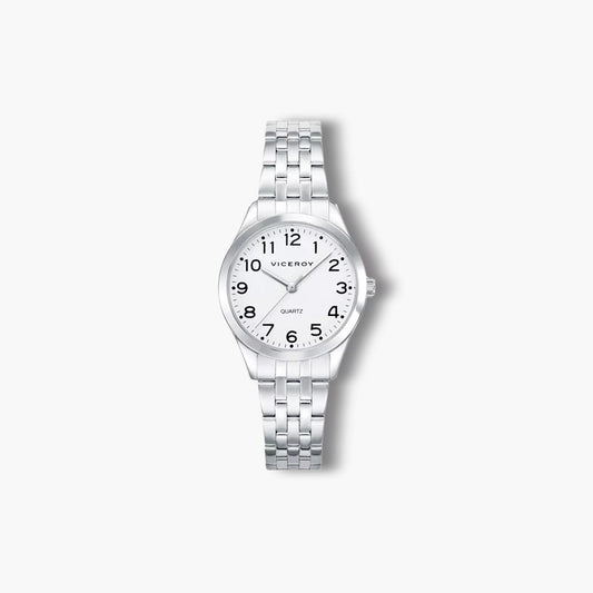 Reloj Viceroy Clásicos 42220-04 esfera blanca