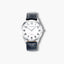 Reloj Viceroy Clásicos 42233-04 piel negra esfera blanca