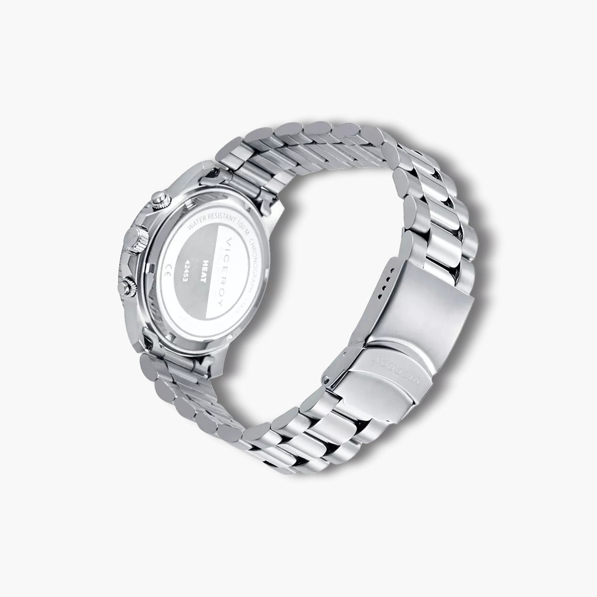 Reloj Viceroy Heat 42453-77 cronógrafo acero esfera verde