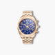 Reloj Viceroy Magnum 471195-97 acero dorado esfera azul