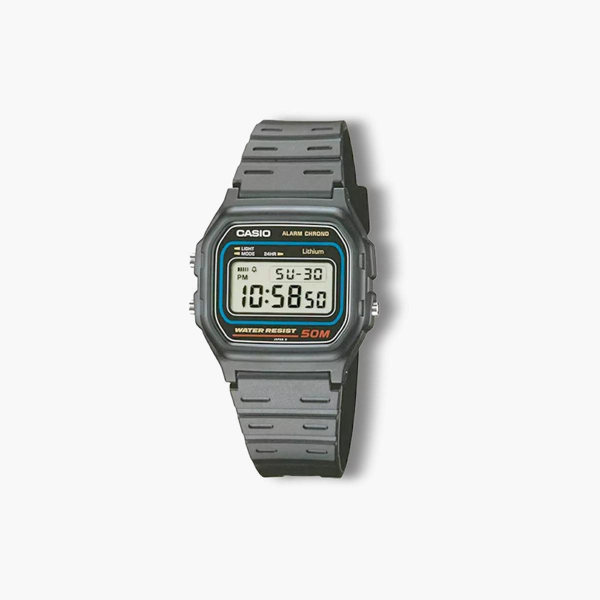 Reloj Casio Collection Retro W-59-1VQES digital negro