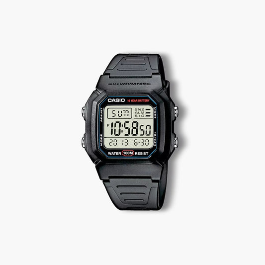 Reloj Casio Collection Retro W-800H-1AVEF digital negro