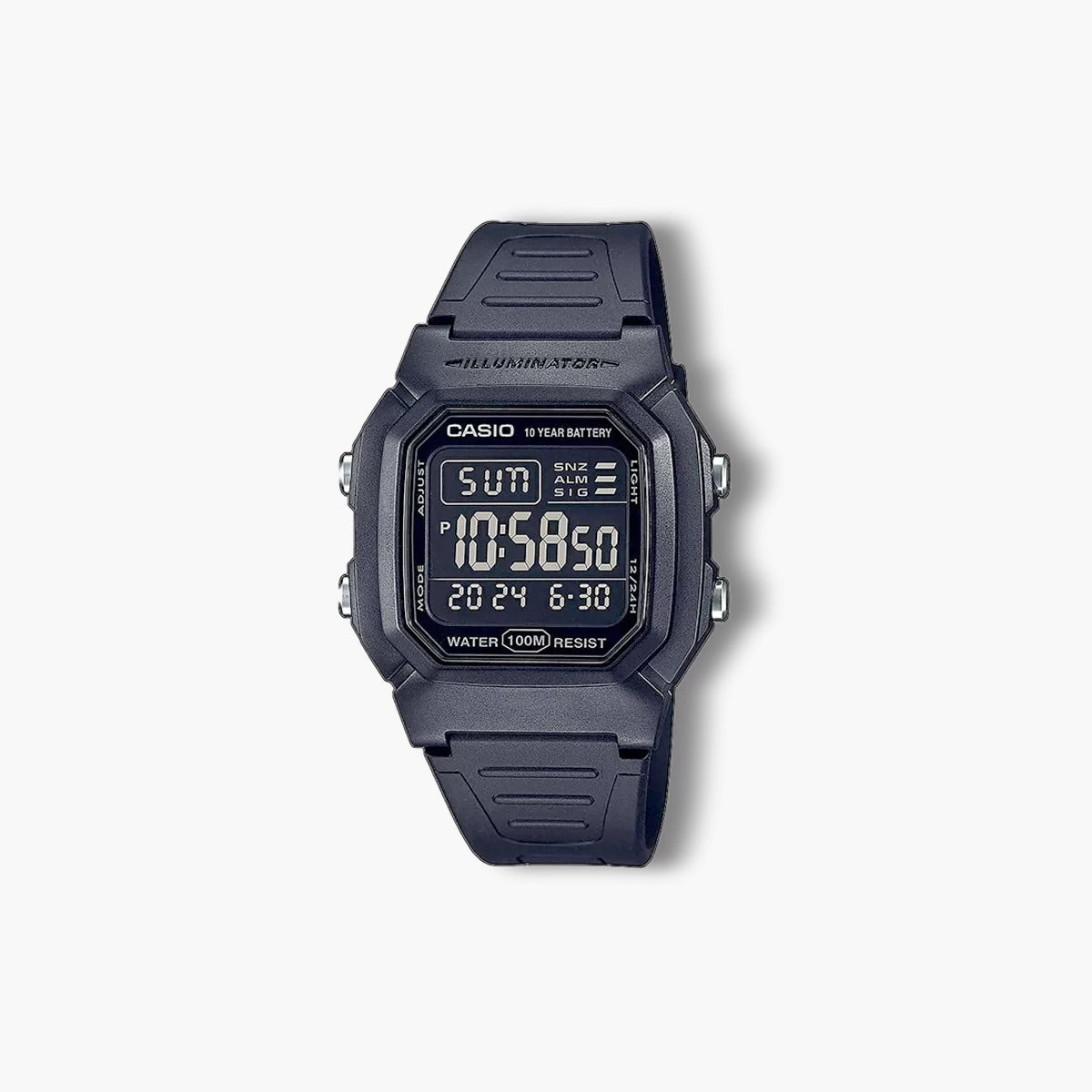 Reloj Casio Collection Retro W-800H-1BVES digital negro
