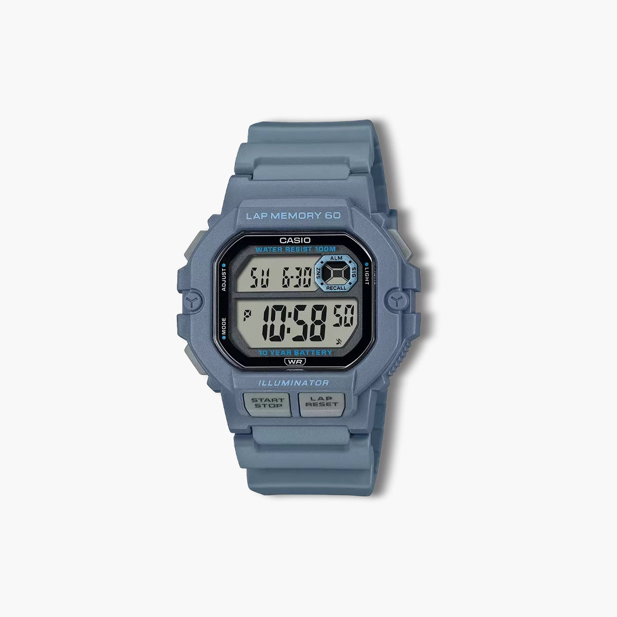 Reloj Casio Collection WS-1400H-2AVEF digital azul