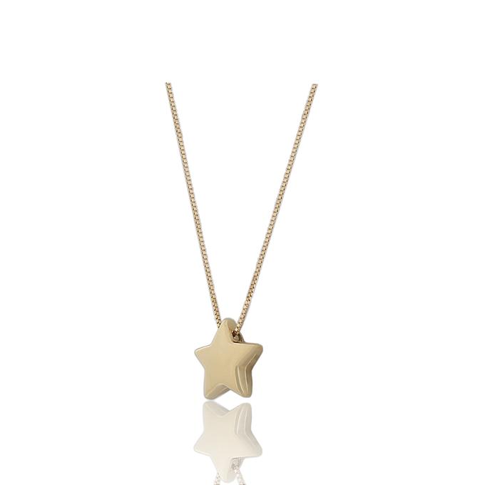 Collar estrella oro
