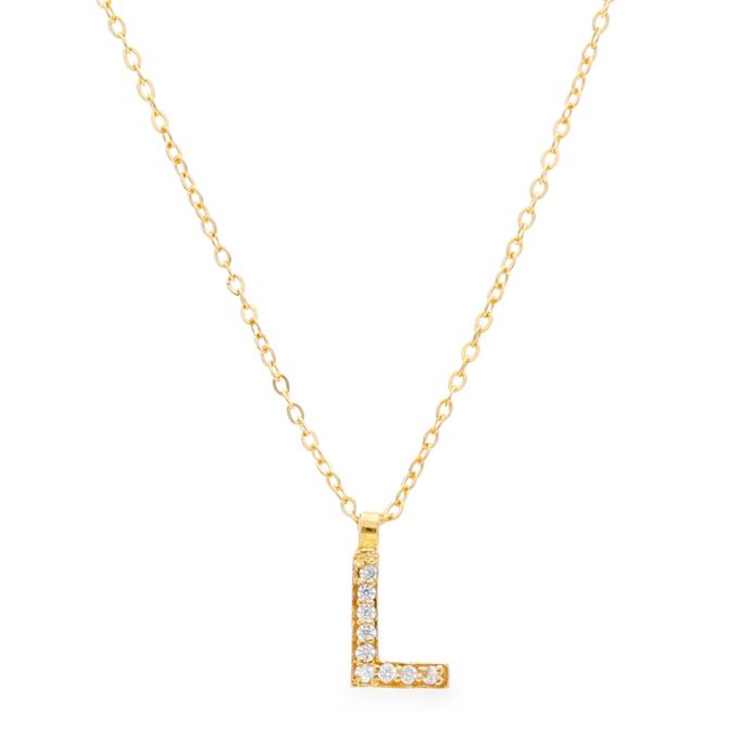 Collar L oro