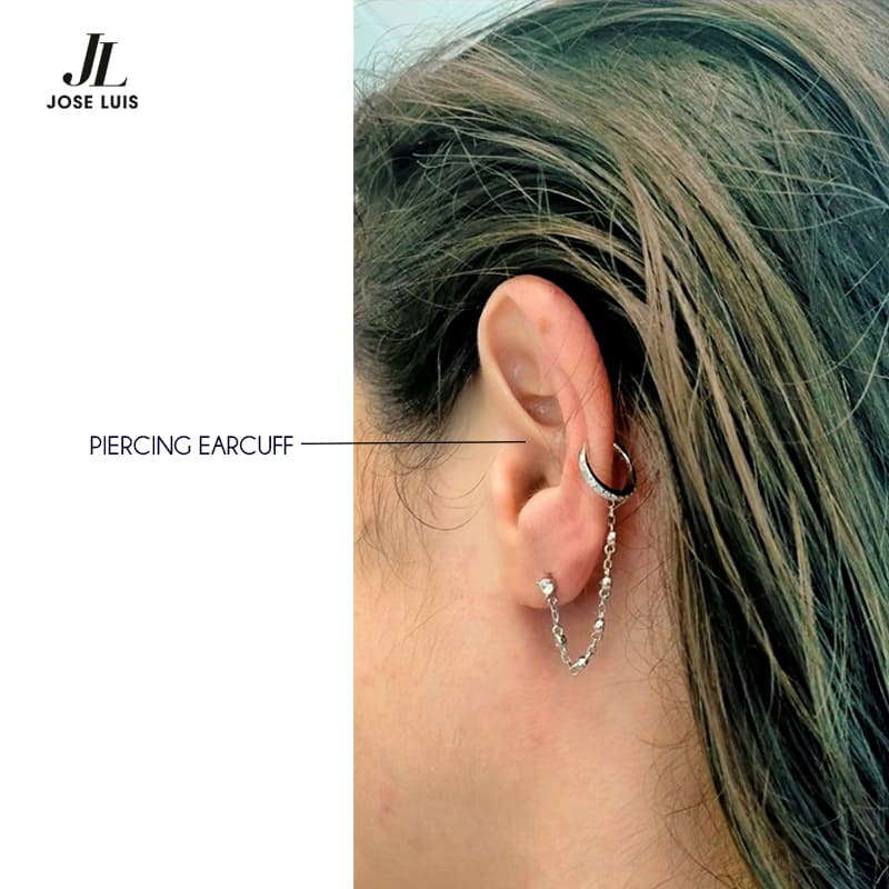 Piercing earcuff